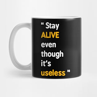 Quotes for live Mug